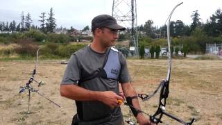 Recurve archery 70m Form [upl. by Newo]