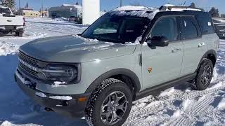 All New 2023 FORD BRONCO SPORT BADLANDS TRIM 20L 4 Cylinder AWD Leather Seats Fully Loaded 250HP [upl. by Naellij665]