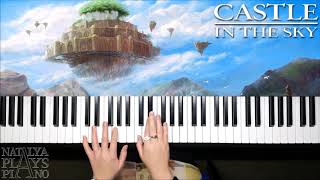 Laputa Castle In The Sky  Studio Ghibli  Piano Cover [upl. by Ybocaj737]