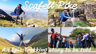 Scafell pike  An Epic Trekking story to be told  Kannada Vlogs in UK asvkvlogs [upl. by Ariahs]