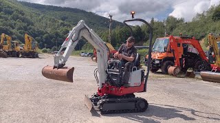 Takeuchi TB108 Demo Tuscher and Milas Company TMC [upl. by Dyoll493]