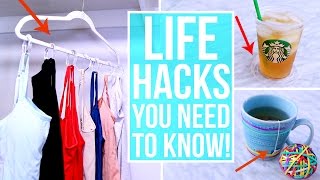 22 Life Hacks Everyone Should Know [upl. by Lahcear]