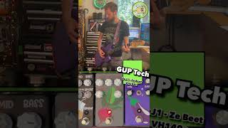 GUP Tech VeJ1  Ze Beet VH140 preamp pedal demo [upl. by Rochemont]