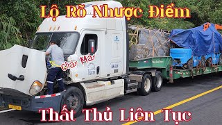 XE ĐẦU KÉO MỸ KHÔNG PHÙ HỢP KÉO HÀNG NẶNG QUA ĐÈO LỘ RÕ NHƯỢC ĐIỂM [upl. by Nylcoj932]