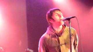 Beady Eye Liam Gallagher  quotWigwamquot live from Showbox Seattle  11302011 [upl. by Adelpho345]