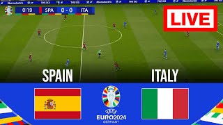 🔴 LIVE  Spain vs Italy  UEFA Euro 2024  Live Match Today  Full Match Streaming [upl. by Sprage415]