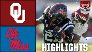 Oklahoma Sooners vs Ole Miss Rebels  Full Game Highlights  ESPN College Football [upl. by Mintz643]