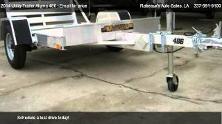 2014 Utility Trailer Aluma 486 Aluminum Utility Trailer  for sale in Lafayette LA 70503 [upl. by Nyladgam448]