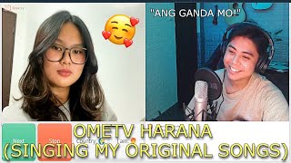 OmeTV Harana Best Reactions  Singing my Original Songs [upl. by Godric]