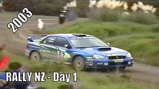 2003 Rally New Zealand Day 1 [upl. by Jamima139]