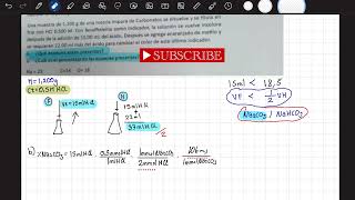 Determinación de Carbonatos Ejercicio 2 [upl. by Bunce]