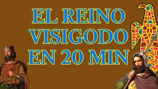 Historia del Reino visigodo en 20 minutos  Vídeo resumen [upl. by Animrac]