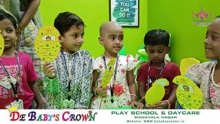 Childrens Day Celebration at De Babys Crown Play Schoolchildrensday [upl. by Rustin]