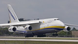 Heavy Aircraft Landings and Takeoffs  Plane Spotting Miami Intl Airport [upl. by Pepper733]