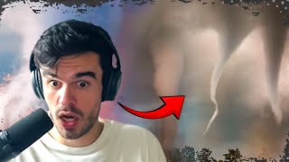 Shacky reacts to INSANE TORNADO videos [upl. by Ivah]