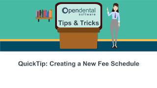 QuickTip Creating a New Fee Schedule [upl. by Weitman]