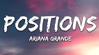 Ariana Grande  positions Lyrics [upl. by Krik]