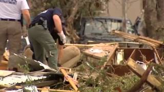 Authorities search sift through North Texas tornado damage [upl. by Hardden]