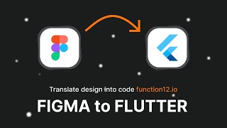 How to convert Figma Design into Flutter Code  Function12io [upl. by Anih]