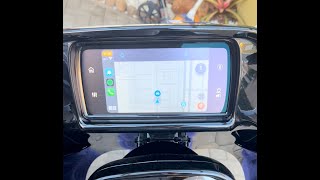 Habilitando o Apple CarPlay na HarleyDavidson Road Glide 2019 [upl. by Leimad380]