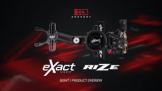 B3 ARCHERY  2023 EXACT RIZE HUNTER SIGHT [upl. by Sou201]