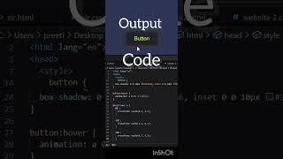Button animation in HTML CSS part 55 html 5 css coding [upl. by Trainor]