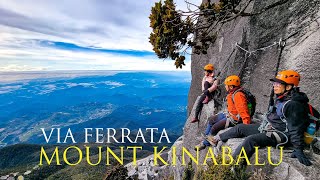 Mount Kinabalu Via Ferrata Sabah Malaysia Lows Peak Circuit 2021 [upl. by Linzer674]