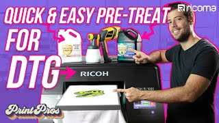 How To Pretreat Shirts for DTG  Printing on Polyester Shirts  Print Pros Ep 5 [upl. by Sidhu344]