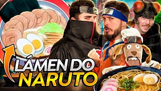 FIZEMOS O LÁMEN DO NARUTO [upl. by Leirbma]