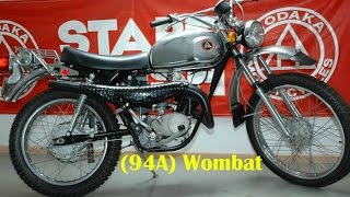 Hodaka 94A Wombat Model Specifications [upl. by Ahsiuqet]