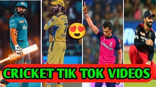 CRICKET TIK TOK VIDEOS🔥 [upl. by Anisamoht522]