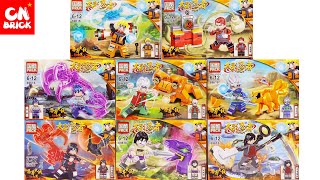 Unoffical LEGO NARUTO MINIFIGURES SET PRCK69616 Unofficial LEGO SPEED BUILD [upl. by Marie-Ann257]