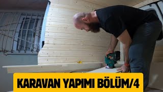 KÜÇÜK EV ORTAYA ÇIKTI  KARAVAN MOBİLYASI BİTTİ  4 BÖLÜM [upl. by Armand]