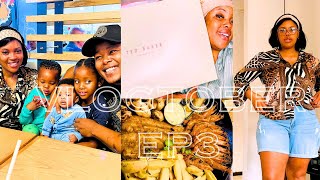 VLOGTOBER EP3  TRAVEL PREP  NEW TED BAKER BAGSHOPPING AT HampM FOSCHINI  SOUTH AFRICAN YOUTUBER [upl. by Clementia]