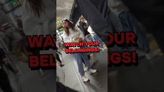 🔴 ATTENTION PICKPOCKETS AT ROMA TERMINI 🇮🇹 —Watch Your Belongings Pickpocket Shorts Thief Viral [upl. by Brozak142]