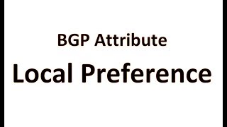 Lab  4 BGP Attribute Local Preference [upl. by Hoffarth]