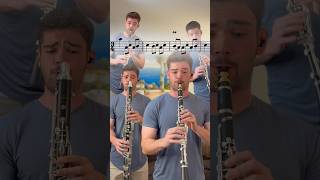 Spooky Loop 👻🔄 clarinettist clarinet clarinetplayer classicalmusicians clarinetquartet [upl. by Worl]