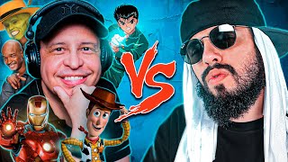 Marco Ribeiro Dublador Vs Mussoumano  Batalha de Youtubers [upl. by Gerrie]