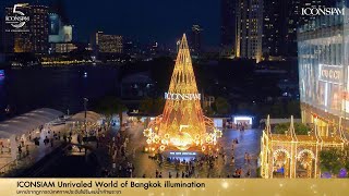 ICONSIAM UNRIVALED WORLD OF BANGKOK ILLUMINATION 2023 [upl. by Kciregor]