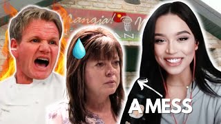 Dana Reacts To Kitchen Nightmares quotGORDON RAMSAY Visits MANGIA MANGIAquot Part 1 [upl. by Elisee]