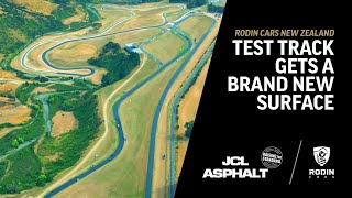 JCL Asphalt  Rodin Cars test track gets a whole new surface [upl. by Elnore]