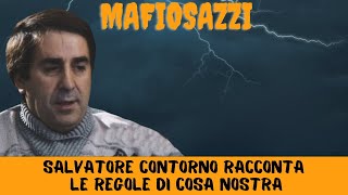 BOSS MAFIOSI Salvatore Contorno luomo donore racconta le regole di quotCosa Nostraquot [upl. by Atiekan]