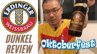 Erdinger Dunkel  Oktoberfest Review [upl. by Burny858]