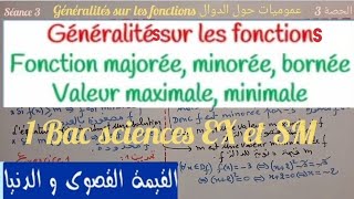 Généralités sur fonctionsséance31 bac sc ex et Sm parité dune fonction 3الدوال باك علوم الحصة [upl. by Swartz777]