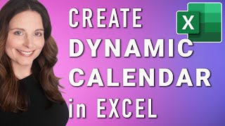 Create A Calendar In Excel  Dynamic Annual Payroll Calendar 2023 [upl. by Cheyney]