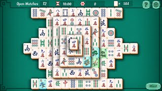 Arkadium Mahjong Solitaire Online Crazy Games [upl. by Anaillil]