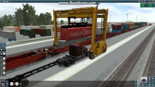 Trainz 12 JR American Intermodal Route 03 Truck Load HiDef [upl. by Darby]