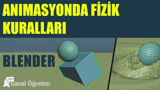 Blender Dersleri  Animasyonda Fizik Kuralları [upl. by Anikal]