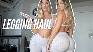 Legging Haul My Top 5 Athletic Wear Brands  Casi Davis [upl. by Royden]