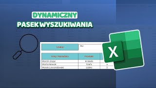 Jak Stworzyć Pasek Wyszukiwania w Excelu Bez VBA [upl. by Wolsky]